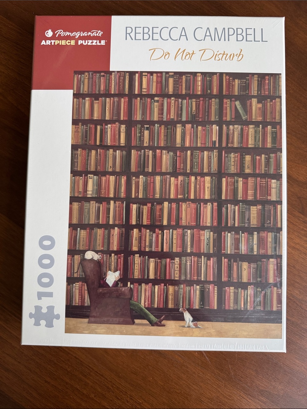 SEALED Pomegranate Rebecca Campbell "Do Not Disturb" 1000-Piece jigsaw Puzzle